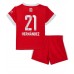Cheap Bayern Munich Lucas Hernandez #21 Home Football Kit Children 2022-23 Short Sleeve (+ pants)